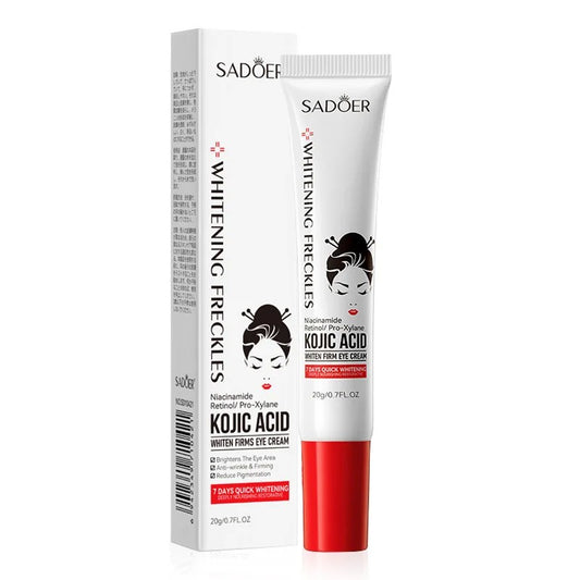 Creme para Olhos SAKSRAAR — Ácido Kójico + Retinol  Anti-Olheiras & Firmador