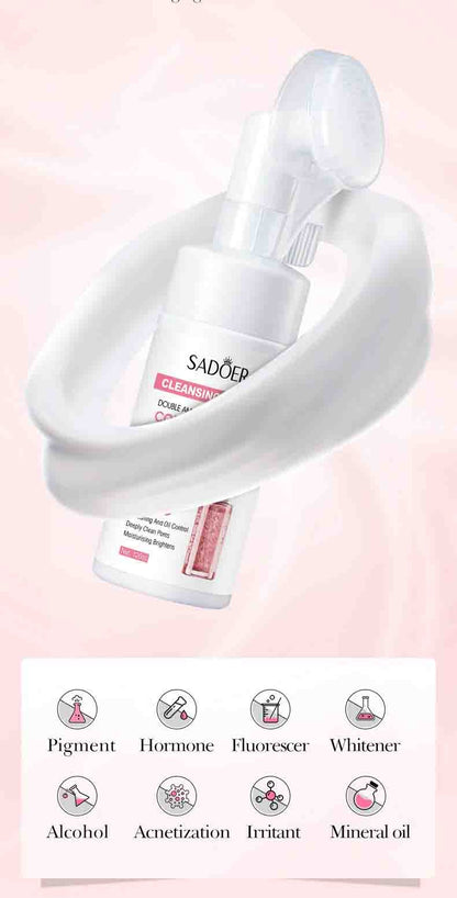 Espuma de Limpeza Facial - SAODER Q10 + Vitamina C