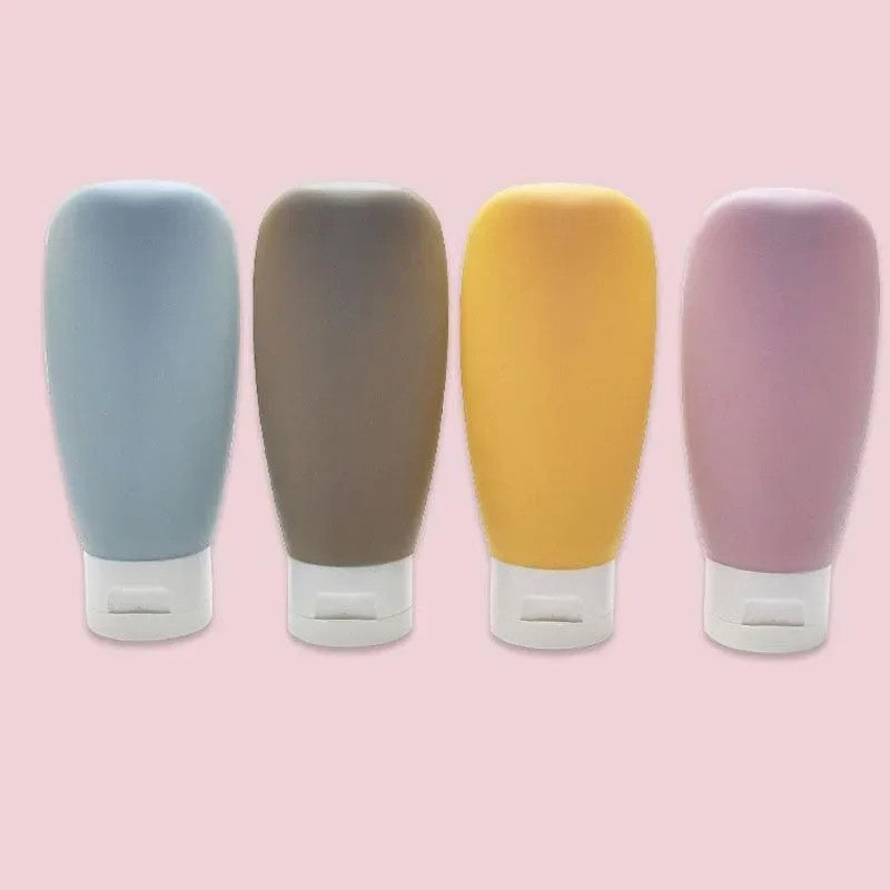 Conjunto com 4 Garrafas Recarregáveis de 60ml