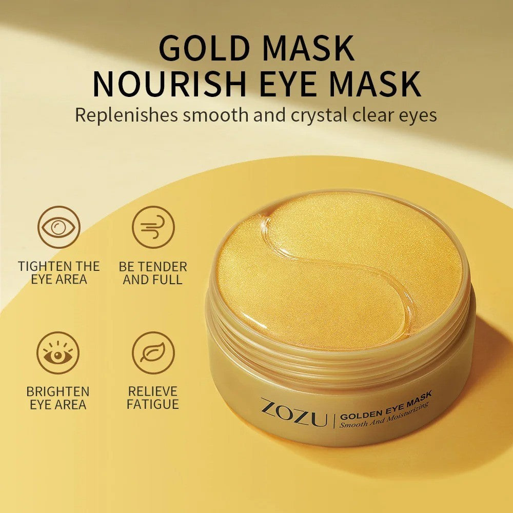 Máscara para Olhos Abacate & Ouro – 120 unid