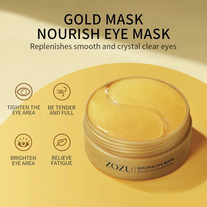 Máscara para Olhos Abacate & Ouro – 120 unid
