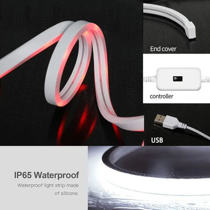 Fita LED Decorativa Shine-Tale com Conexão USB — Neon Flexível