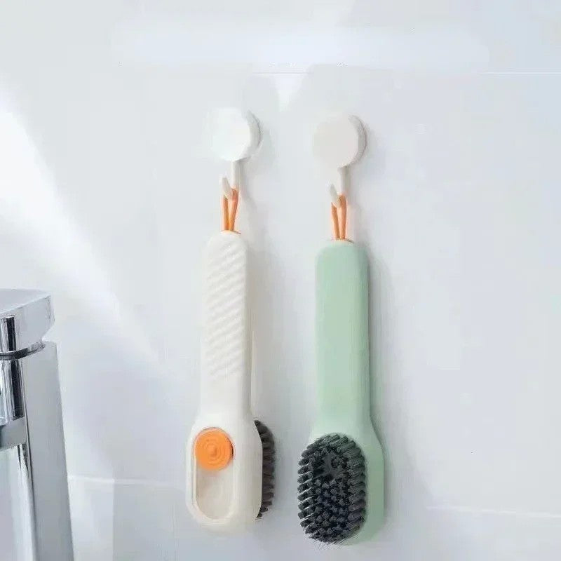 Escova de Limpeza com Sistema Push