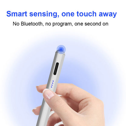 Caneta para Tela Sensível ao Toque com Carregamento Wireless e Sucção Magnética – Compatível com Tablets