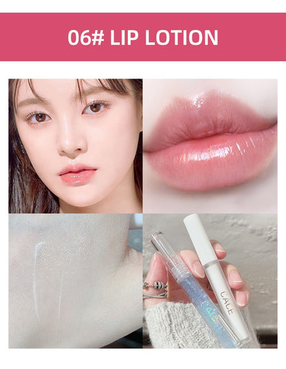 Conjunto Labial Rosa — 6 peças + presentinho