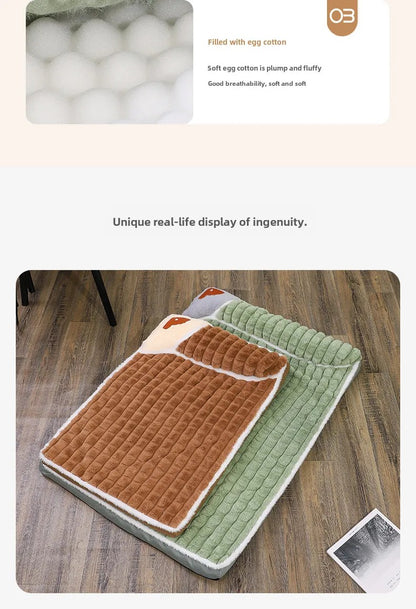 Cama Pet Antialérgica com Capa Removível