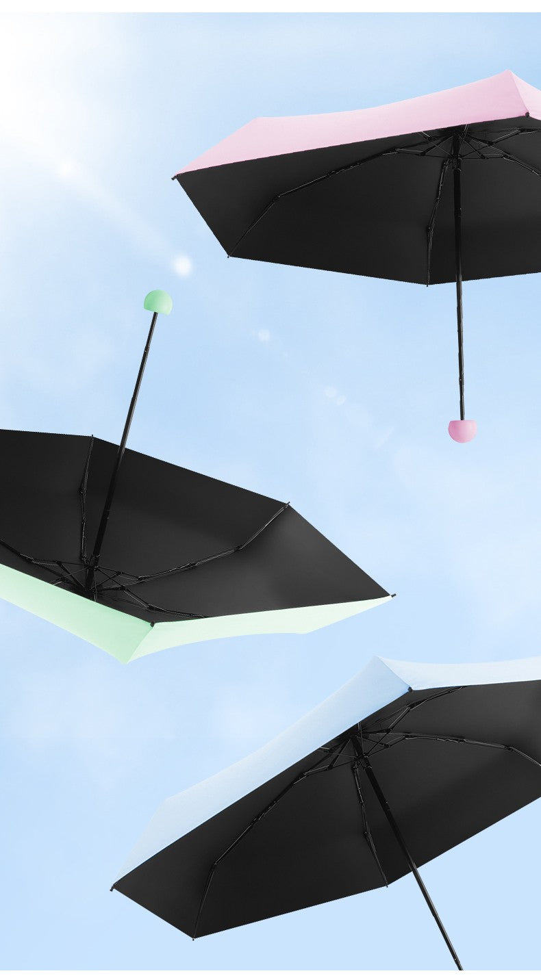 Guarda-chuva Dobrável 5x – Proteção Solar e Contra Chuva