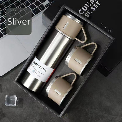 Garrafa Térmica Inox 500ml — Mantém Quente ou Frio por Até 12h