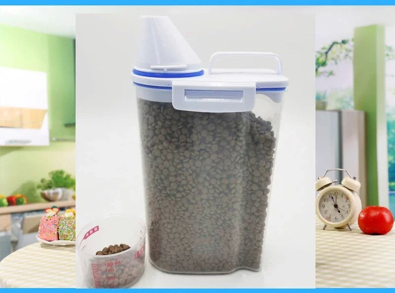 Balde de Armazenamento de Ração para Pets – 2kg