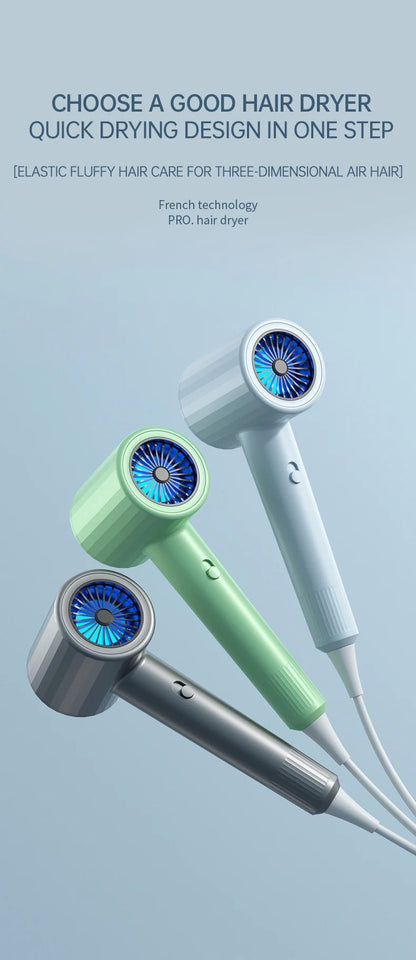 Secador de Cabelo Portátil com Cabo Dobrável 750W