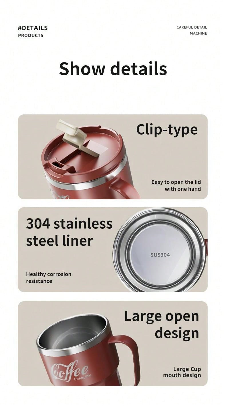 Copo Térmico Aço Inox 400ml ou 480ml