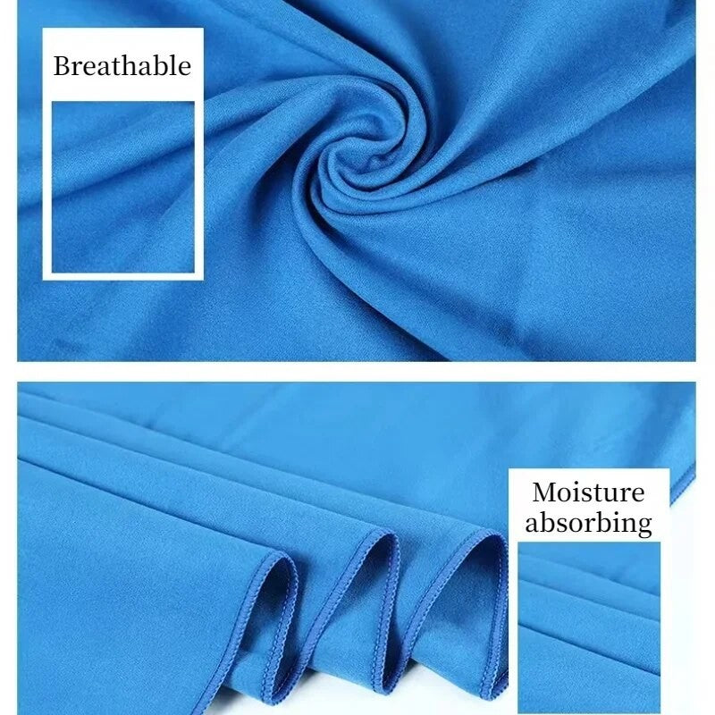 Toalha de Microfibra 40x80cm | Secagem Rápida & Alta Absorção