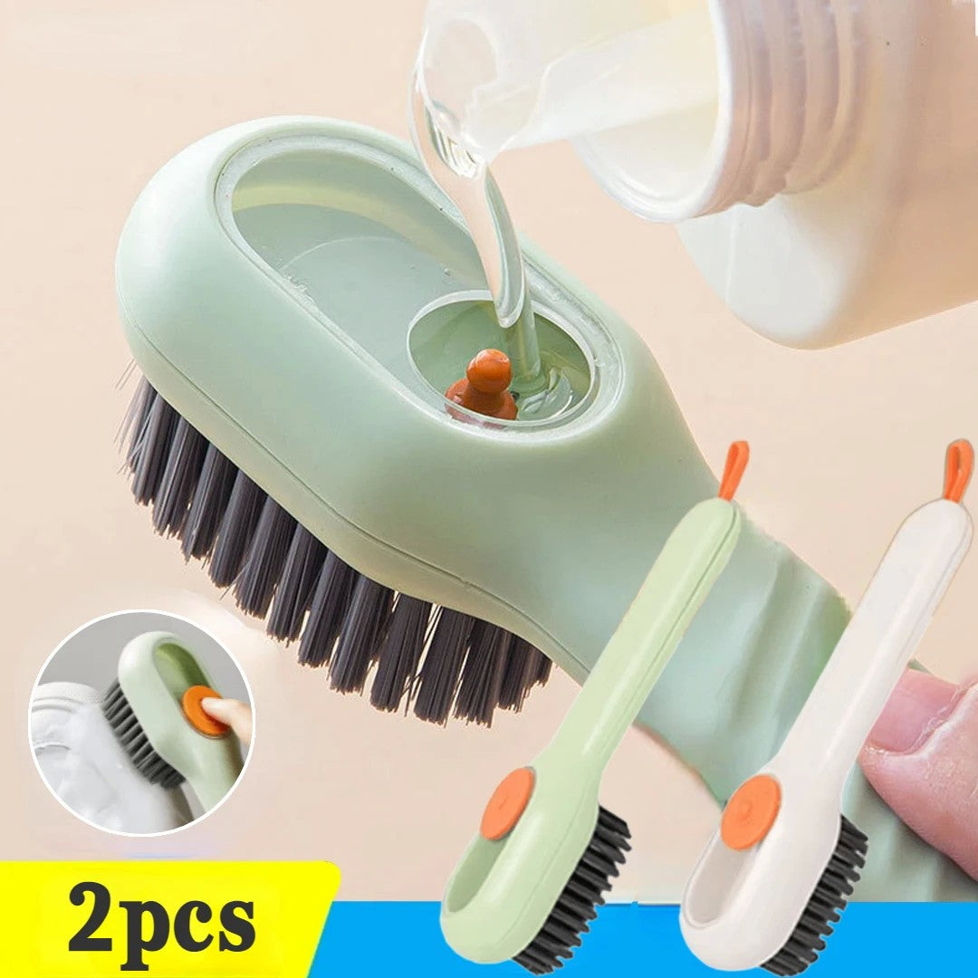 Escova de Limpeza com Sistema Push