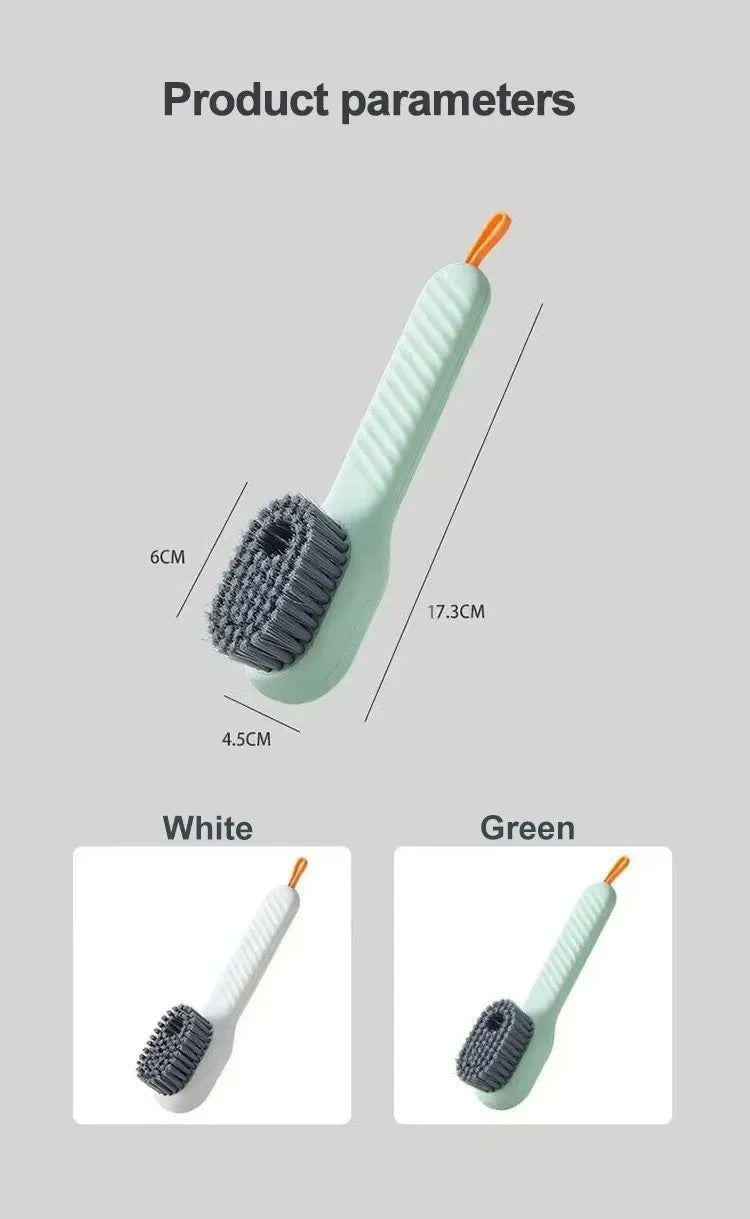 Escova de Limpeza com Sistema Push
