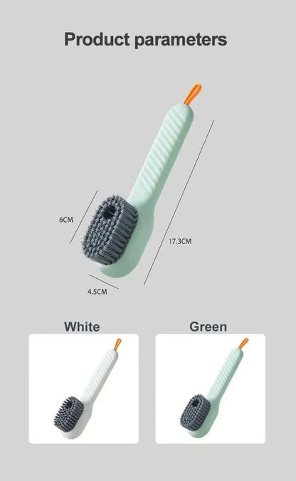 Escova de Limpeza com Sistema Push