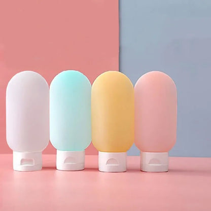 Conjunto com 4 Garrafas Recarregáveis de 60ml