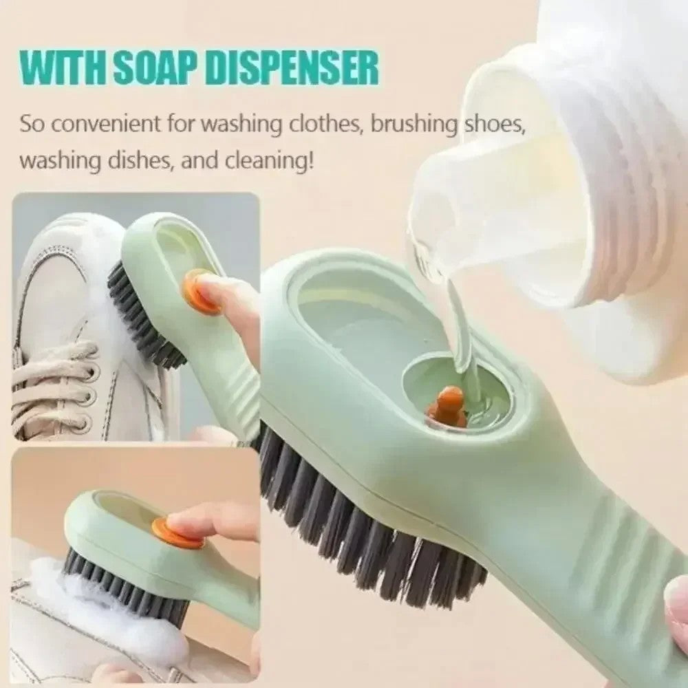 Escova de Limpeza com Sistema Push