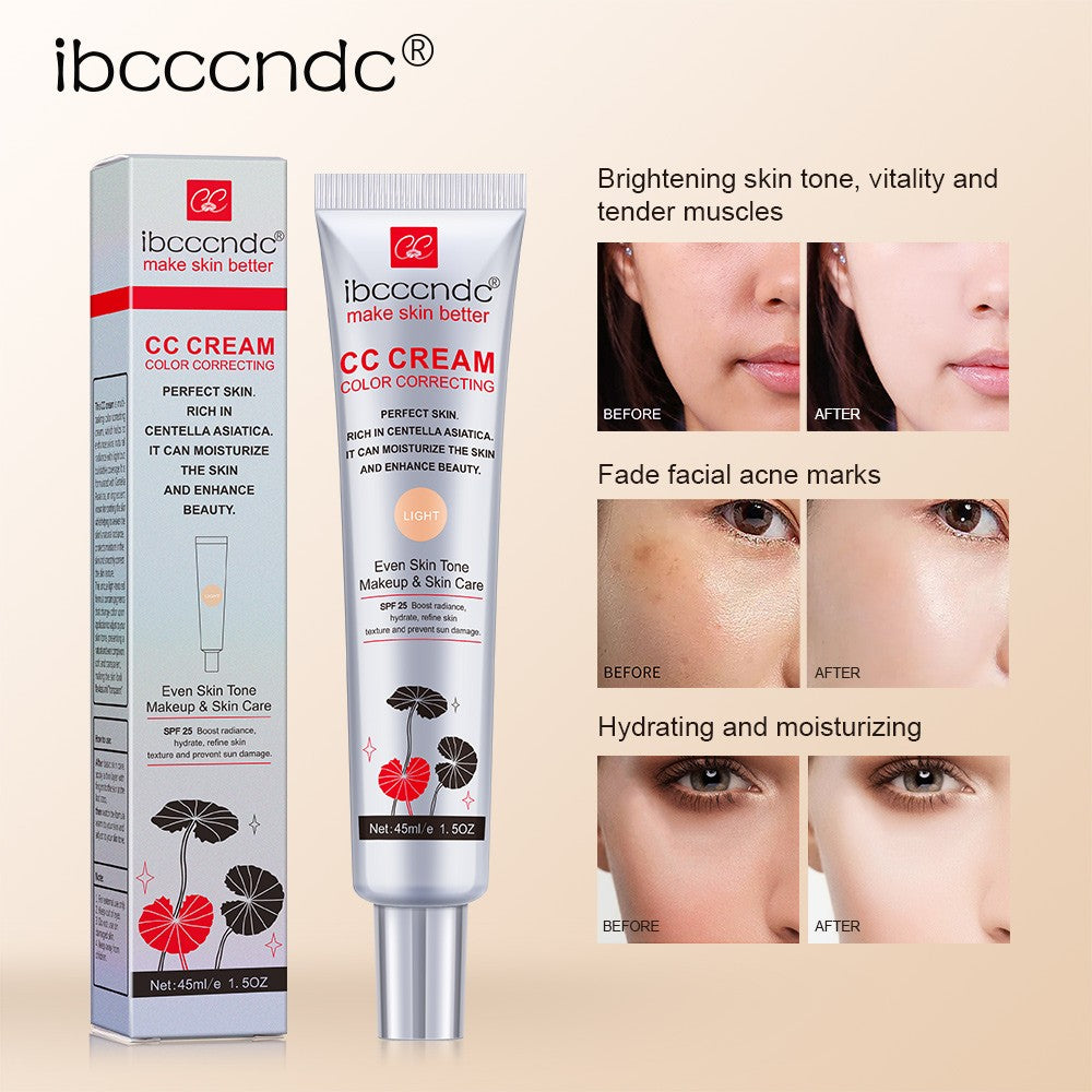 CC Cream com Centella Asiática – Corrige, Hidrata e Regenera a Pele