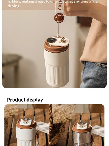 Copo Térmico com Display de Temperatura – 380ml