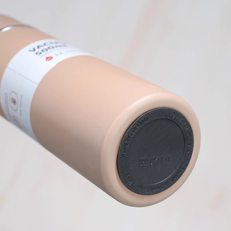 Garrafa Térmica Inox 500ml — Mantém Quente ou Frio por Até 12h