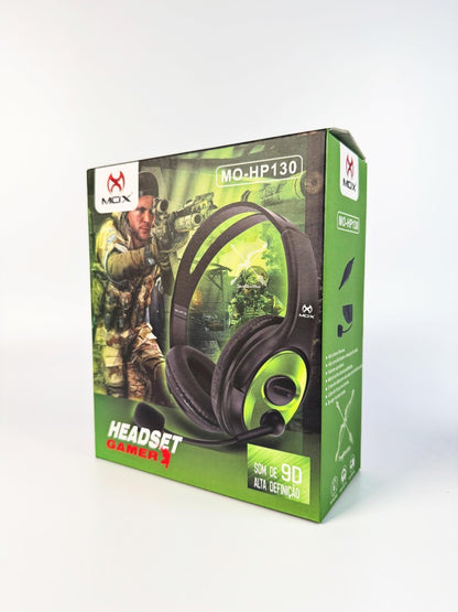Headset Gamer com Fio Mox MO-HP130 PRO