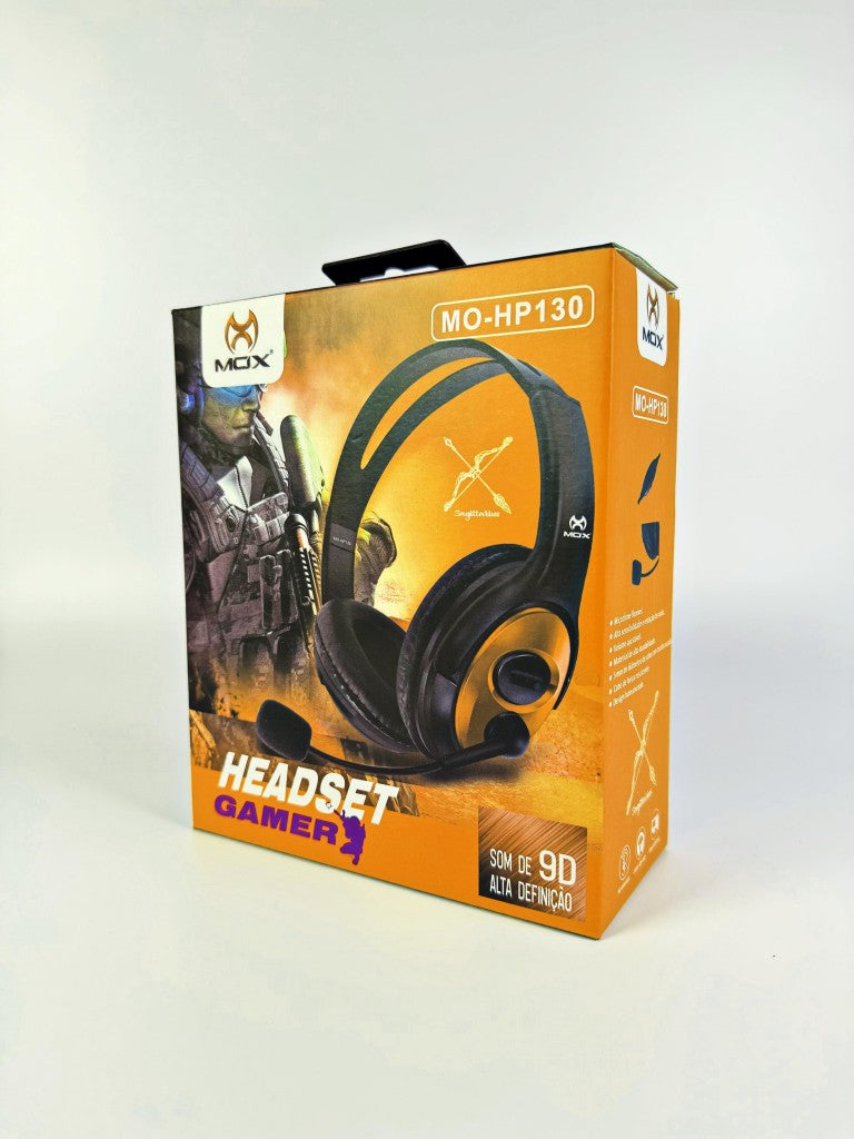 Headset Gamer com Fio Mox MO-HP130 PRO